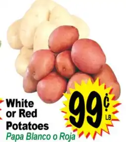 Superior Grocers White or Red Potatoes offer