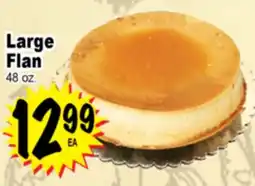Superior Grocers Large Flan offer