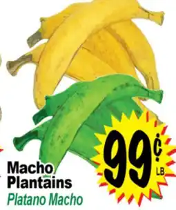 Superior Grocers Macho Plantains offer