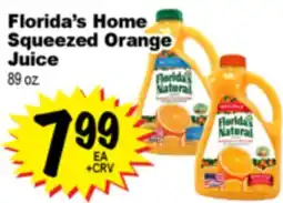 Superior Grocers Florida's Home Squeezed Orange Juice offer
