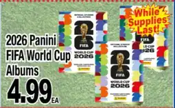 Superior Grocers 2026 Panini FIFA World Cup Albums offer