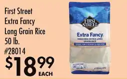 Smart & Final First Street Extra Fancy Long Grain Rice offer