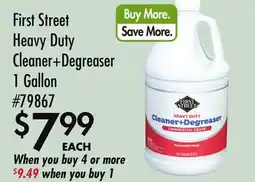 Smart & Final First Street Heavy Duty Cleaner+Degreaser offer