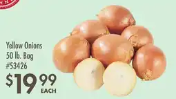 Smart & Final Yellow Onions offer