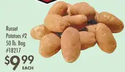 Smart & Final Russet Potatoes #2 offer