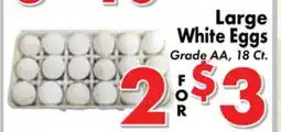 Valley Marketplace Large White Eggs offer