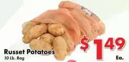 Valley Marketplace Russet Potatoes offer