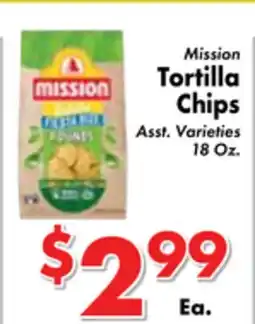 Valley Marketplace Mission Tortilla Chips offer