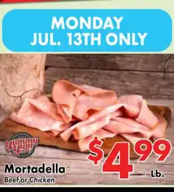 Valley Marketplace Mortadella offer