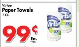 Valley Marketplace Virtue Paper Towels offer
