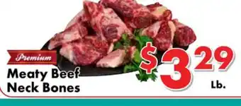 Valley Marketplace Meaty Beef Neck Bones offer