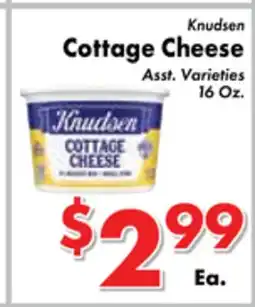 Valley Marketplace Knudsen Cottage Cheese offer