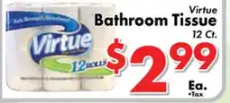 Valley Marketplace Virtue Bathroom Tissue offer