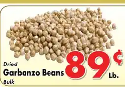 Valley Marketplace Garbanzo Beans offer