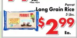 Valley Marketplace Parrot Long Grain Rice offer