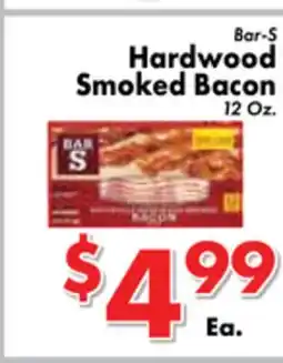Valley Marketplace Bar-S Hardwood Smoked Bacon offer