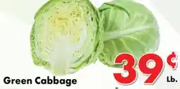 Valley Marketplace Green Cabbage offer
