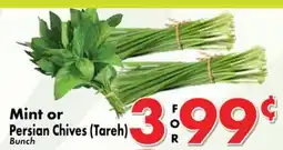 Valley Marketplace Mint or Persian Chives (Tareh) offer