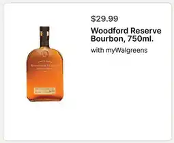 Walgreens Woodford Reserve Bourbon offer