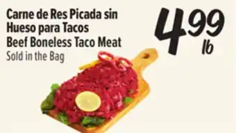 El Super Fresh Carne de Res Picada sin Hueso para Tacos offer