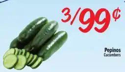 El Super Fresh Cucumbers offer
