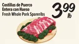 El Super Fresh Costillas de Puerco Entera con Hueso offer