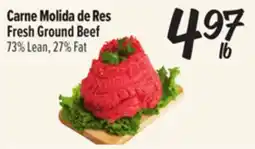 El Super Fresh Carne Molida de Res Fresh Ground Beef offer
