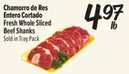 El Super Fresh Chamorro de Res Entero Cortado offer