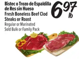 El Super Fresh Bistec o Trozo de Espaldilla de Res sin Hueso offer