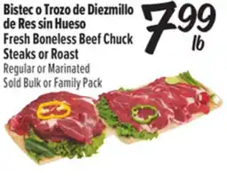 El Super Fresh Bistec o Trozo de Diezmillo de Res sin Hueso offer
