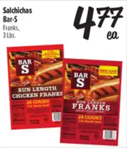 El Super Fresh Salchichas Bar-S offer