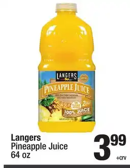Super King Markets Langers Pineapple Juice offer