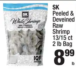 Super King Markets SK Peeled & Deveined Raw Shrimp offer