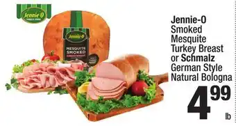 Super King Markets Jennie-O Smoked Mesquite Turkey Breast or Schmalz German Style Natural Bologna offer