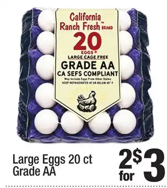 Super King Markets Large Eggs offer