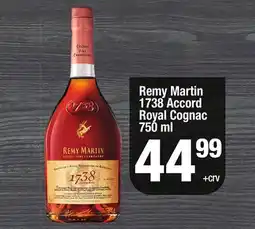 Super King Markets Remy Martin 1738 Accord Royal Cognac offer