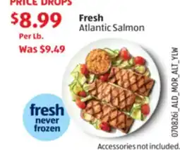 Aldi Fresh Atlantic Salmon offer