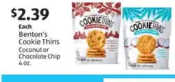 Aldi Benton's Cookie Thins offer