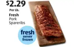 Aldi Fresh Pork Spareribs offer