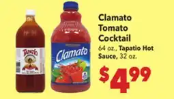 Vallarta Supermarkets Clamato Tomato Cocktail offer