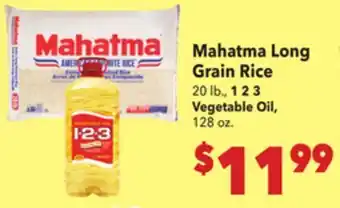 Vallarta Supermarkets Mahatma Long Grain Rice offer