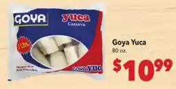 Vallarta Supermarkets Goya Yuca offer