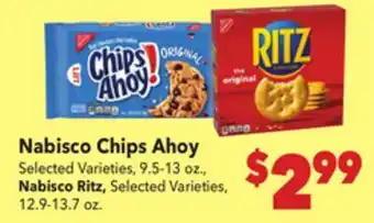 Vallarta Supermarkets Nabisco Chips Ahoy! offer