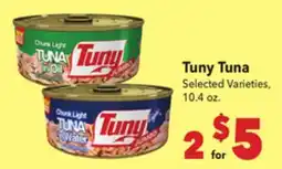 Vallarta Supermarkets Tuny Tuna offer