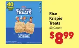 Vallarta Supermarkets Rice Krispie Treats offer
