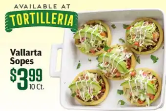 Vallarta Supermarkets Vallarta Sopes offer
