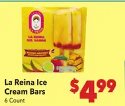 Vallarta Supermarkets La Reina Ice Cream Bars offer
