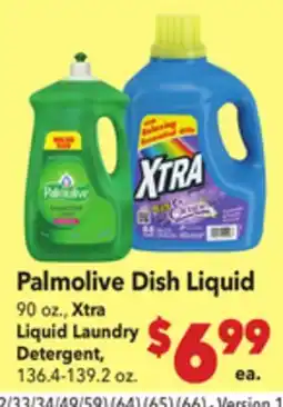 Vallarta Supermarkets Palmolive Dish Liquid offer