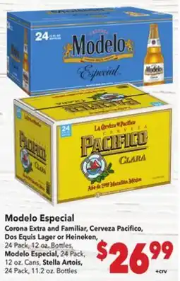 Vallarta Supermarkets Modelo Especial offer