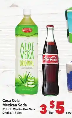 Vallarta Supermarkets Coca-Cola Mexican Soda offer